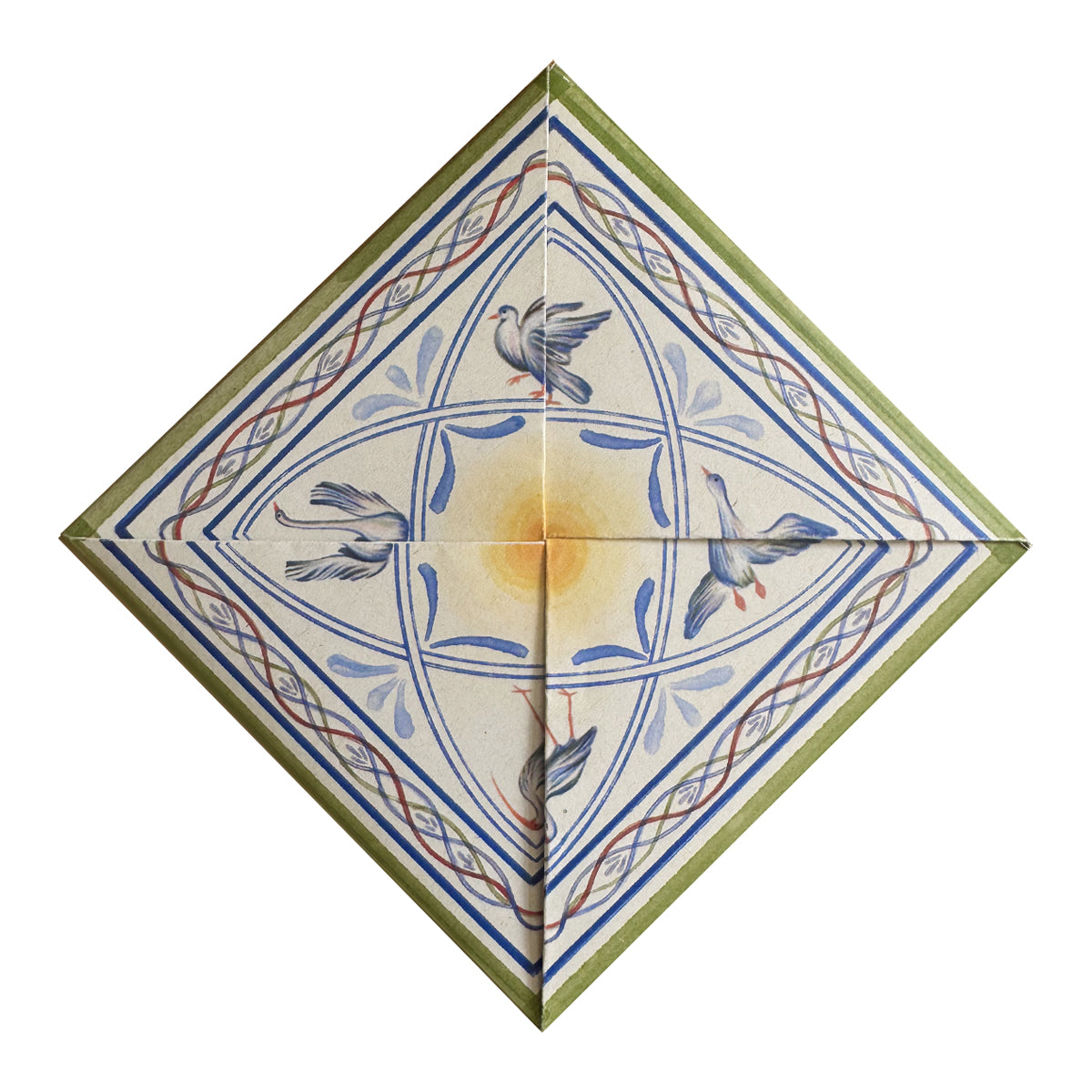Gevouwen cadeaubon