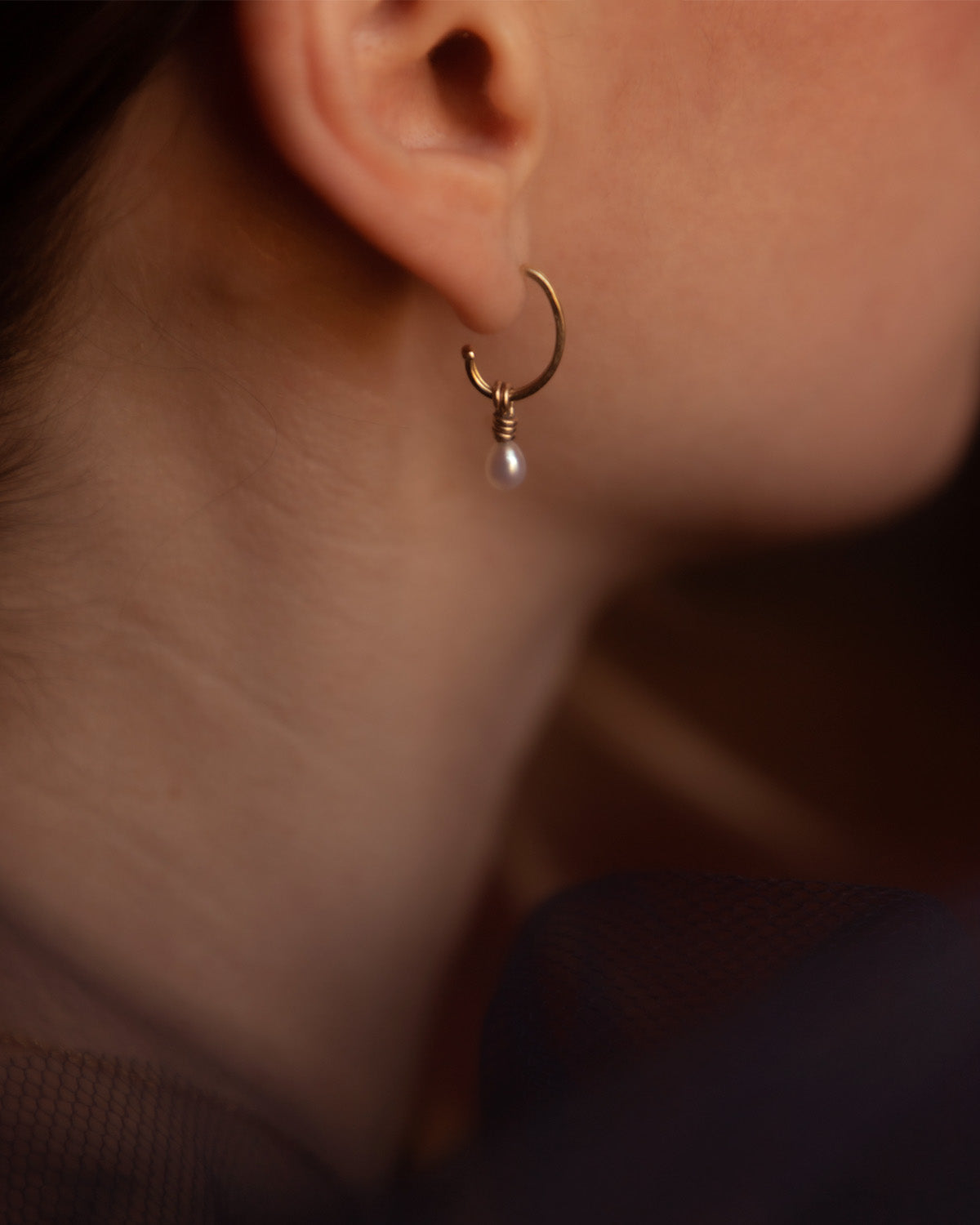 Classic hoop + parel