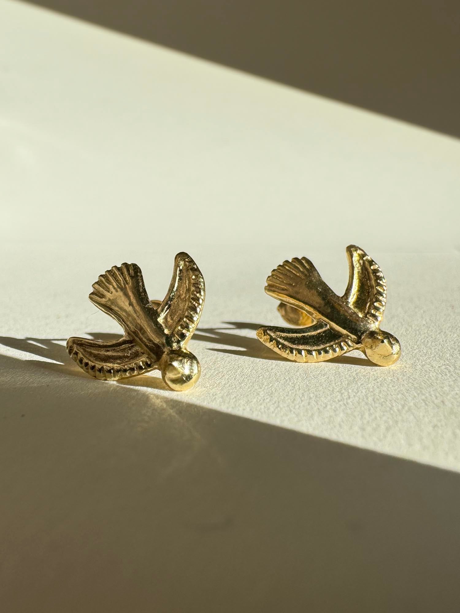Unieke Vogeldesign Oorbellen Einzelstück Paradise Bird Oorstekers – 925 Sterling Zilver, 14K Goud/roségoud, Handgemaakt Met Zirkonia, Allergievriendelijk Handgemaakte Zirkonia Oorbellen Unieke Vogeldesign Oorbellen Einzelstück Paradise Bird Oorstekers – 925 Sterling Zilver, 14K Goud/roségoud, Handgemaakt Met Zirkonia, Allergievriendelijk Handgemaakte Zirkonia Oorbellen
